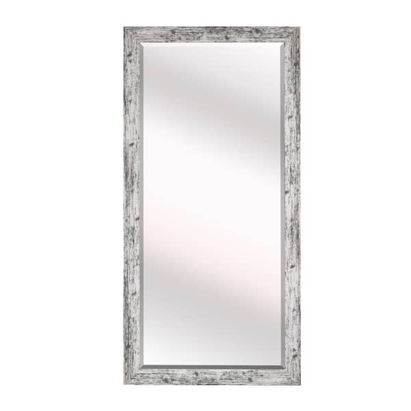 32 In W X 66 H Framed Straight, Home Depot Vanity Mirror White