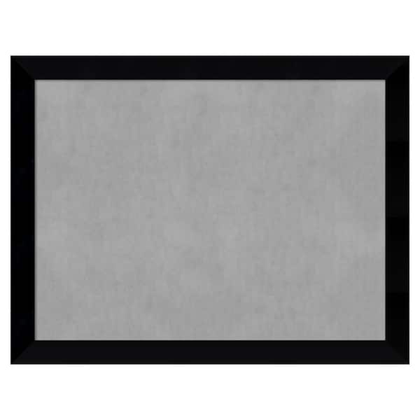 Amanti Art Black Museum 27 in. x 21 in. Framed Magnetic Board