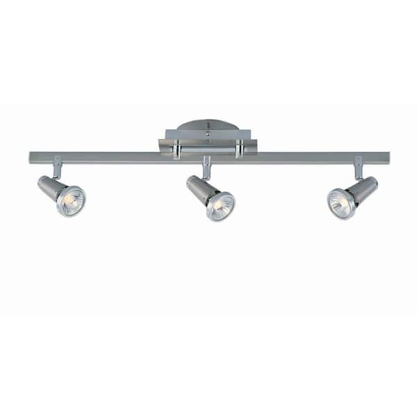 Illumine 3-Light Polish Steel Spot Light