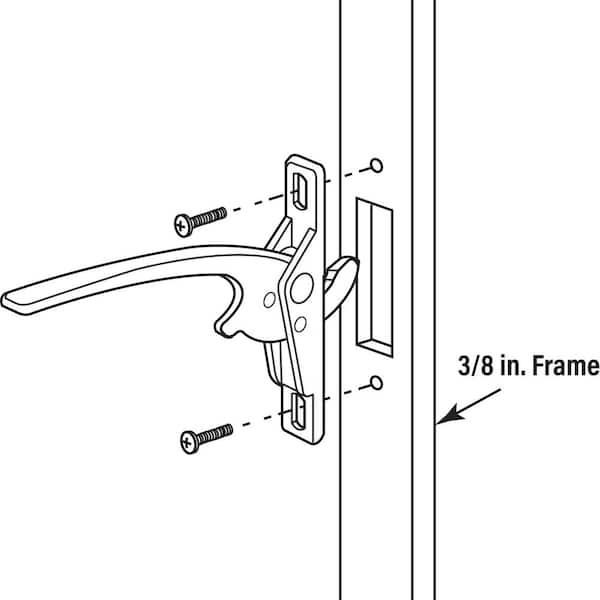Window Grip Design Easy Install Window Handle Handle Uxcell ing Handles - Aluminum Alloy ...