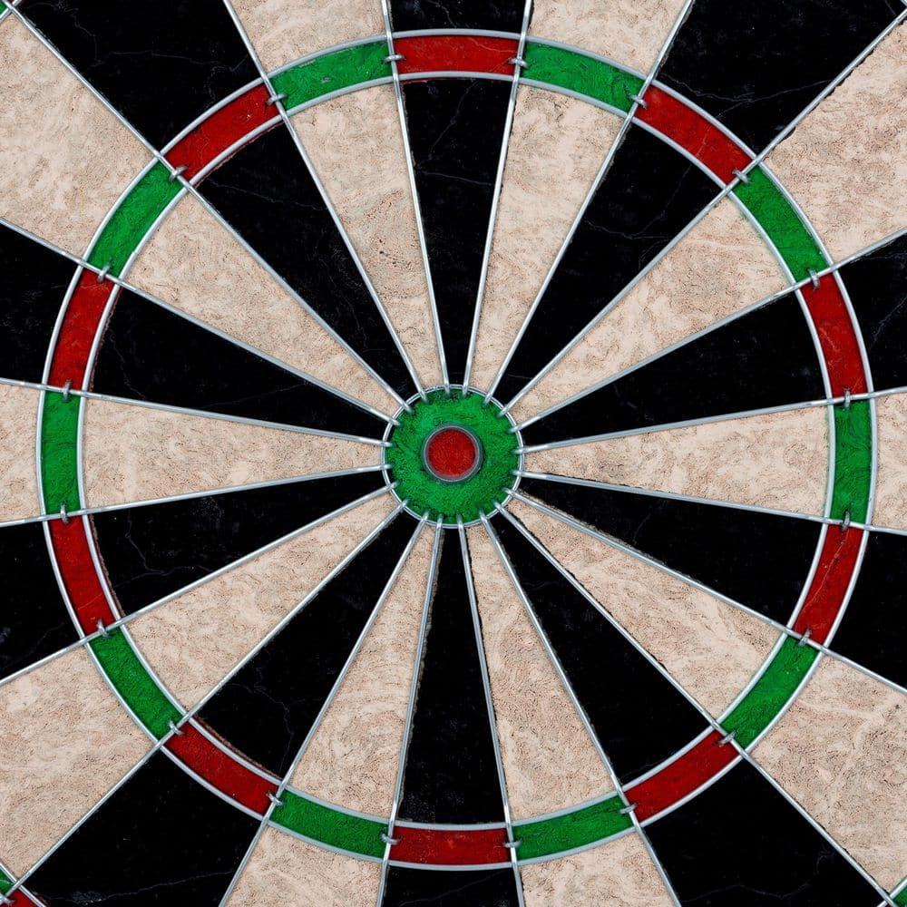 Solid Pinewood Dart Cabinet Set with Self-Healing Board