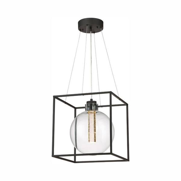 Designers Fountain Aloft 22-Watt Black Integrated LED Pendant