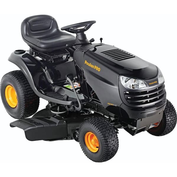 Poulan PRO PB185A42 42 in. 18-1/2-HP Hydrostatic Gas Front-Engine Lawn Tractor
