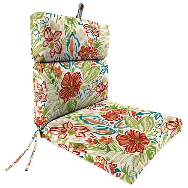 Jordan Manufacturing 44 in. L x 22 in. W x 4 in. T Outdoor Chair Cushion in Valeda Breeze