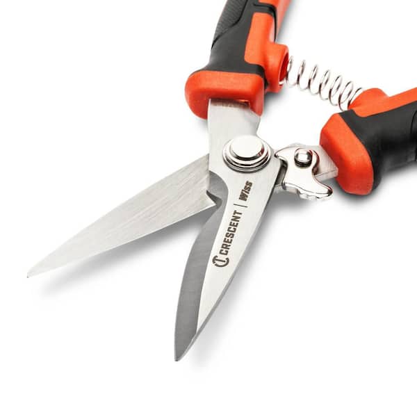 Crescent Wiss 8-1/2 in. Stainless Steel EZ Utility Snip