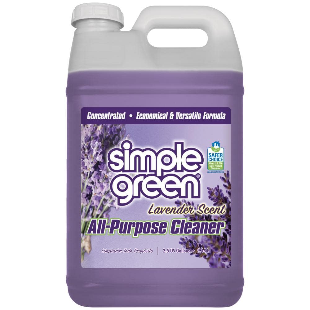 Simple Green 2.5 Gal. Lavender Scent All-Purpose Cleaner 1610100239320 ...