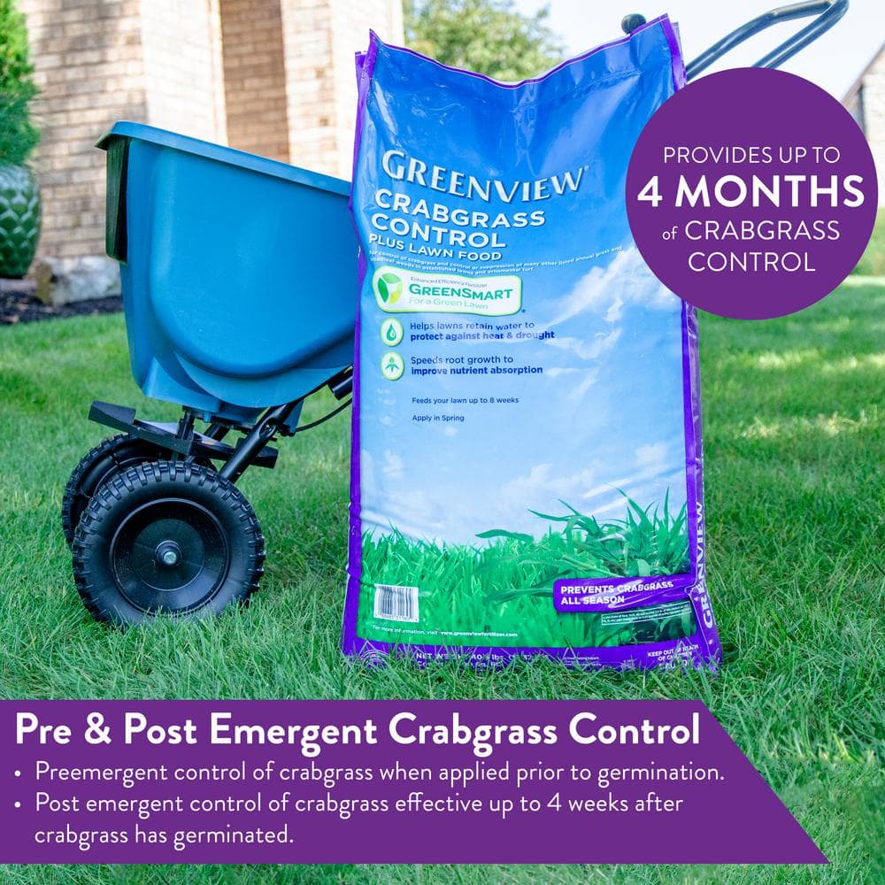 Green 13.5 lbs Crabgrass Control Plus Lawn Food