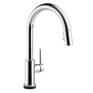 Trinsic Touch2O Single-Handle Pull-Down Sprayer Kitchen Faucet (Google Assistant, Alexa Compatible) in Chrome