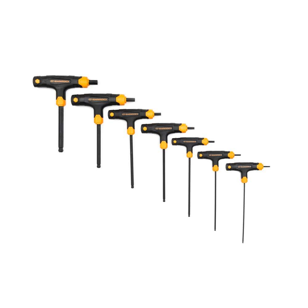 Metric Ball End T-Handle Hex Key Set (7-Piece) price history on PriceWatchPro