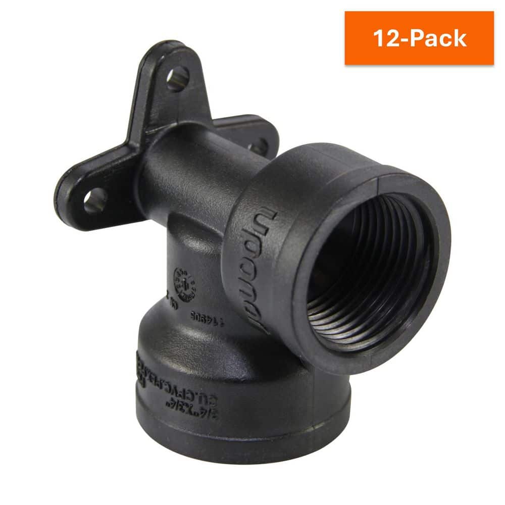 TotalFit 3/4 in. Push-to-Connect x 3/4 in. FNPT Engineered Polymer 90-Degree Drop Ear Elbow (12-Pack) price history on PriceWatchPro