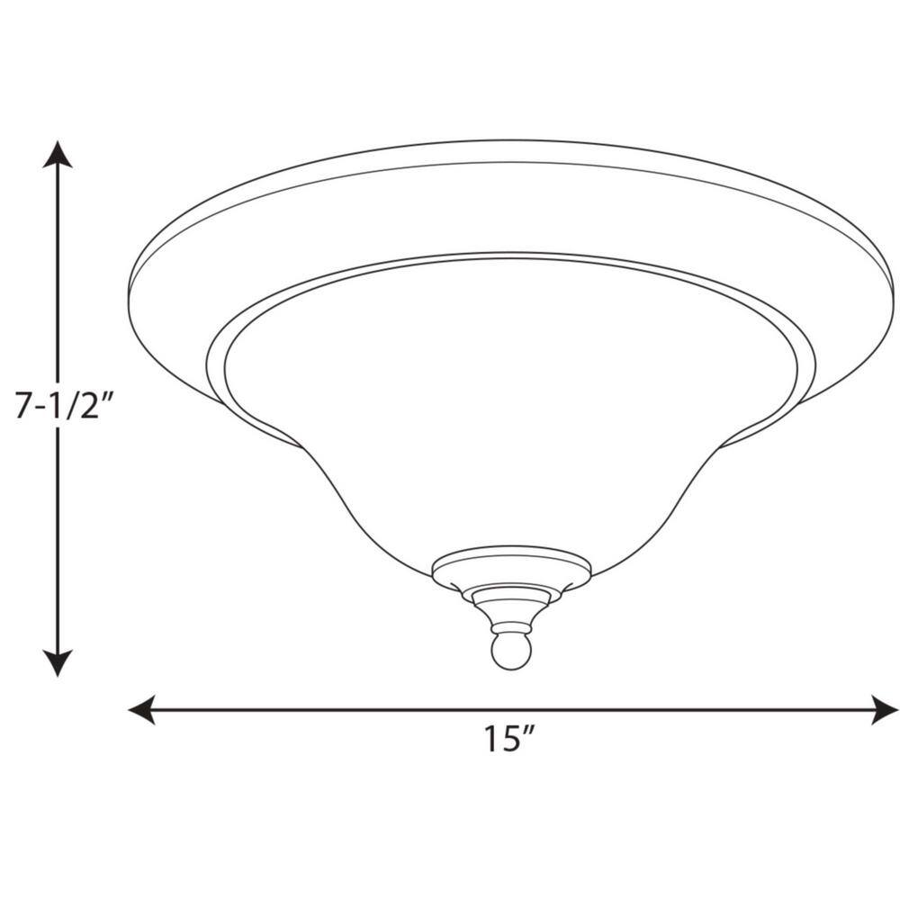 Brushed Nickel 25" Indoor Bowl Ceiling Light with Etched Glass