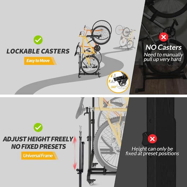 Sttoraboks 2 Vertical Bike Freestanding Storage Rack IBS-011B-D23