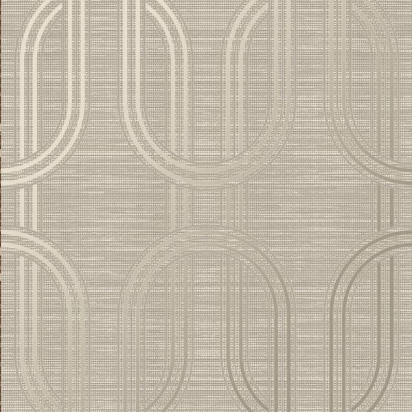 Boutique Indulgent Geo Pearl Vinyl Removable Wallpaper