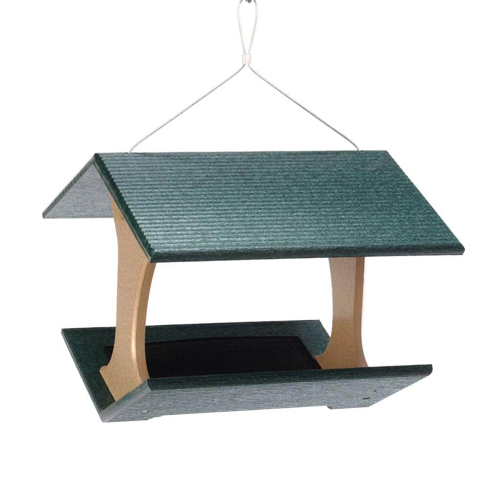 NewTechWood Nature's Friend Recycled Composite Birdhouse Feeder Bird-BH -  The Home Depot