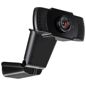 480p Webcam with Built-in Microphone, Black