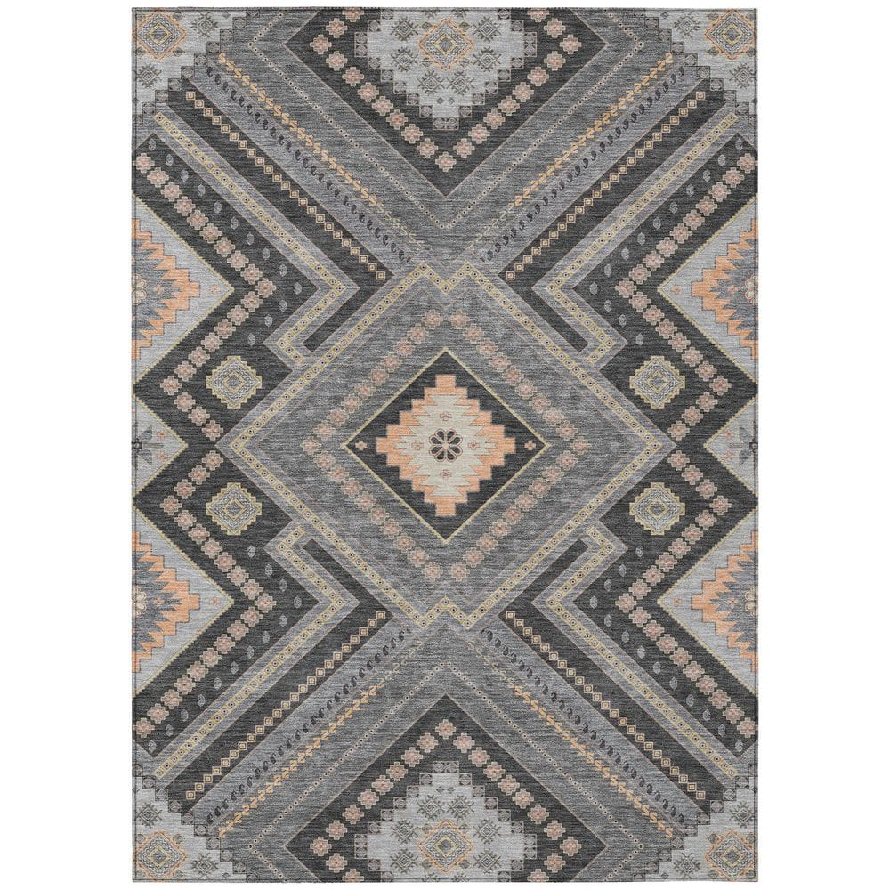 Addison Rugs Chantille Machine Washable Indoor/Outdoor Abstract ACN1010 ...