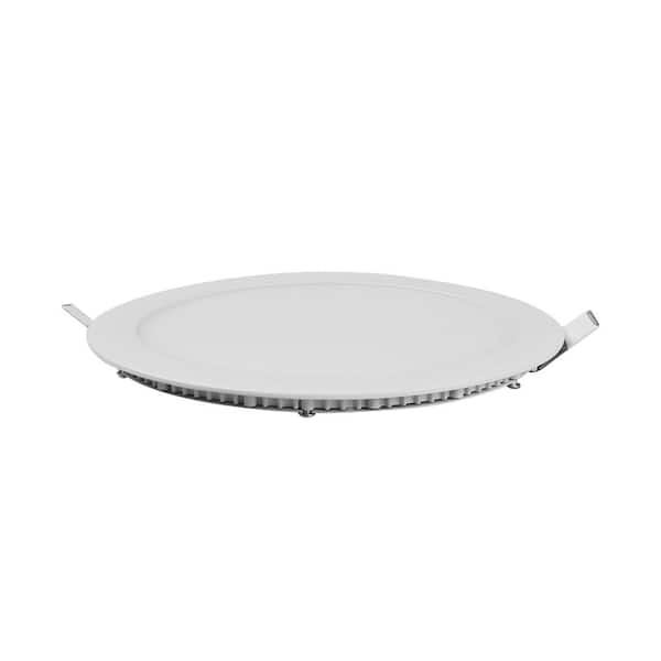 TYCOLIT 7.87 in. x 8.86 in. 1260 Lumens Integrated LED Ultra-Thin Panel Light, 3000K