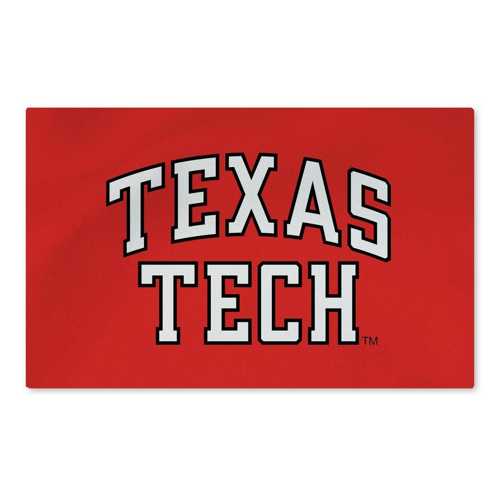 Texas Tech Red Raiders NCAA Logo Washable Rug 20 in. x 32 in Area Rug price history on PriceWatchPro