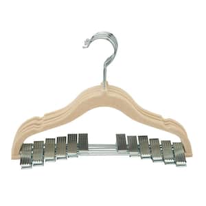 Ivory Velvet Hangers 6-Pack