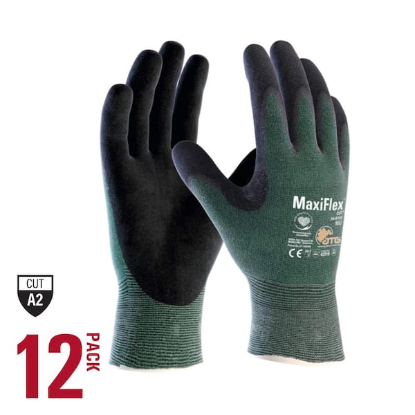 Gorilla Grip A5 Cut Protection Gloves, 2 pack - XL