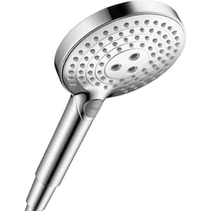 Raindance Select S 3-Spray Patterns with 2.5 GPM 5 in. Wall Mount Handheld Showerhead in Chrome
