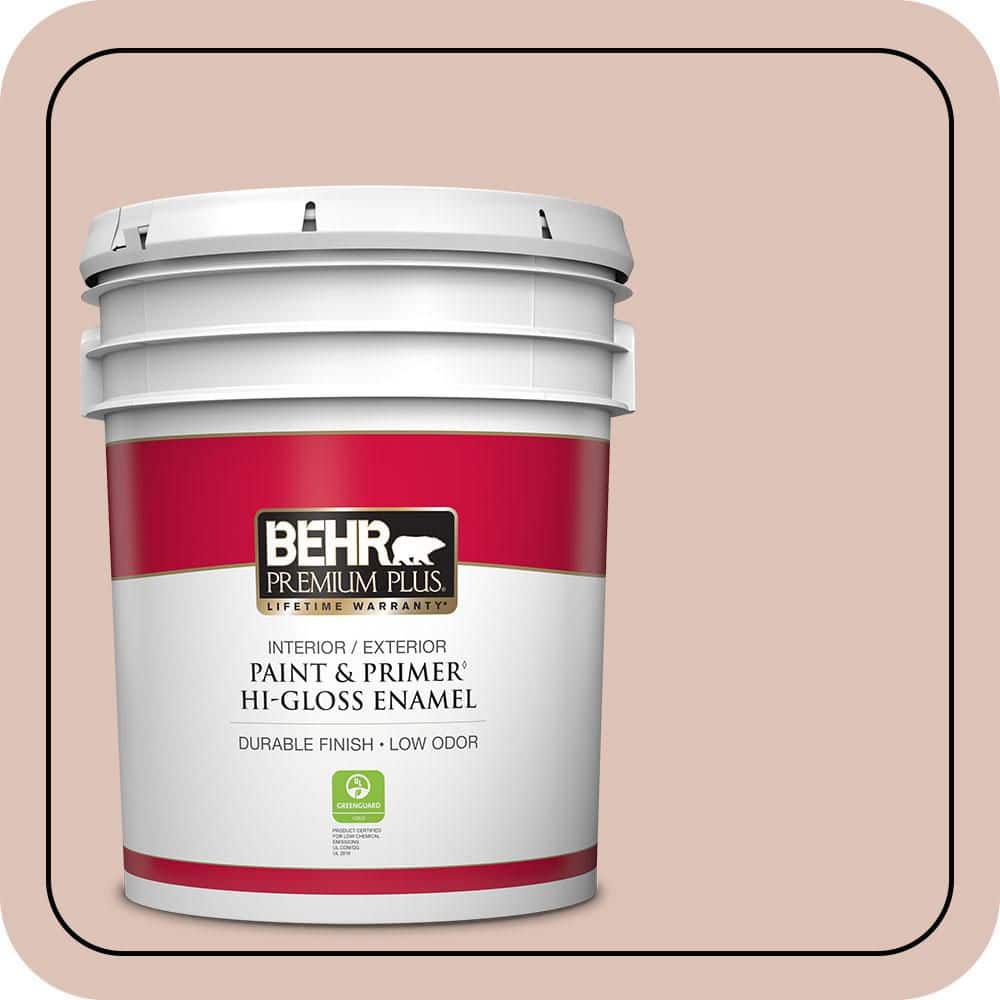 5 gal. #PPU2-07 Coral Stone Hi-Gloss Enamel Interior/Exterior Paint & Primer product image for price tracking