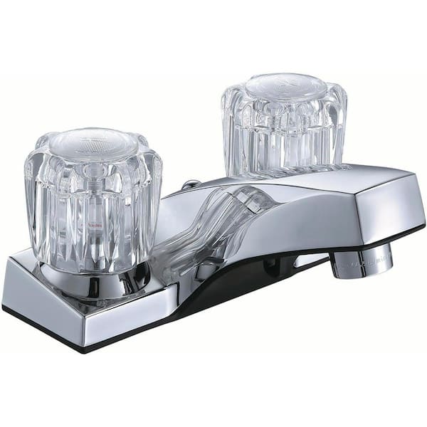 Premier Concord 4 in. Centerset 2-Handle Bathroom Faucet without Pop-Up Assembly in Chrome