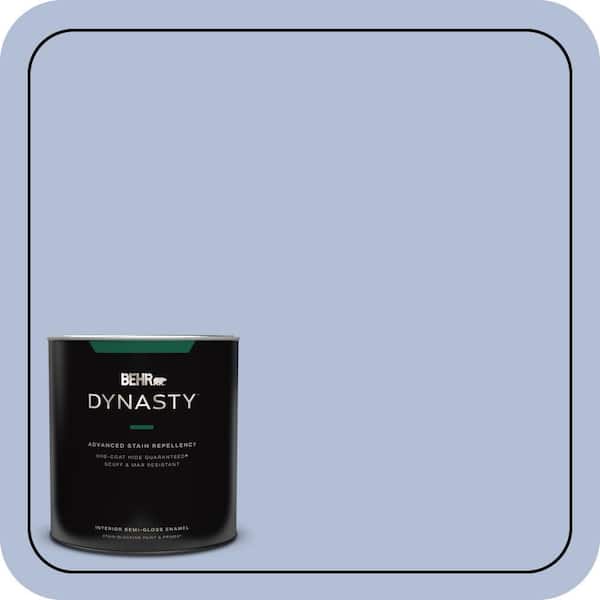 BEHR DYNASTY 1 qt. #MQ5-45 Movie Magic One-Coat Hide Semi-Gloss Enamel Interior Stain-Blocking Paint & Primer