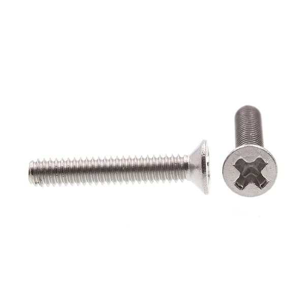 M2.6 Flat Head Star Stainless Steel 18-8 (A2) Black Coated Self-Tapping  Screws