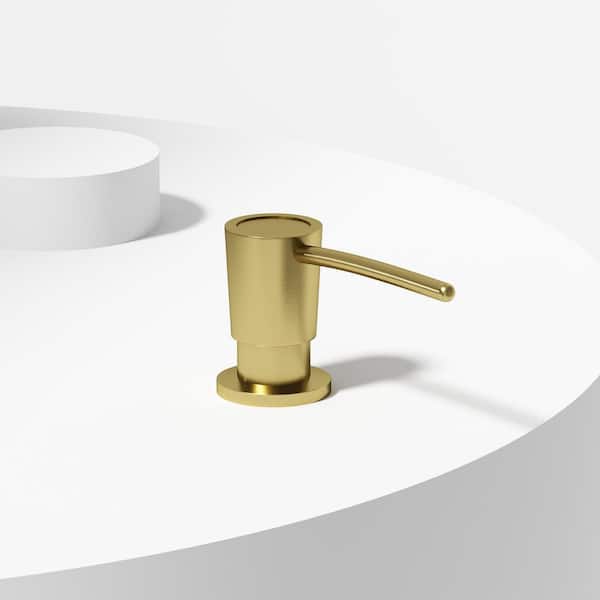 VIGO 10 oz.Kitchen Soap Dispenser in Matte Brushed Gold VGSD003MG