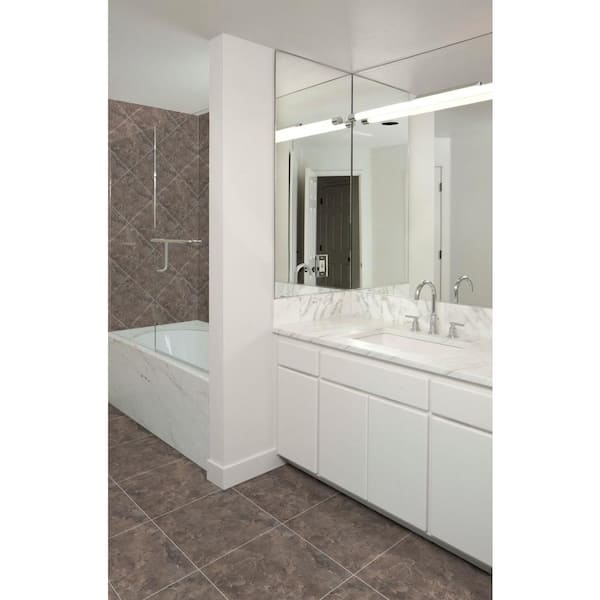 MSI Lagos Azul 18 in. x 18 in. Polished Porcelain Floor and Wall Tile (13.5 sq. ft./Case) NLAGAZL1818P - The Home Depot