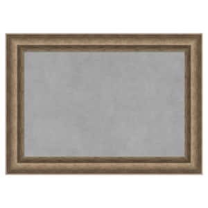 Angled Bronze 21 in. x 15 in. Framed Magnetic Board