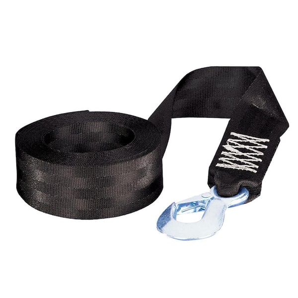 2600 lbs. Winch Strap with Hook