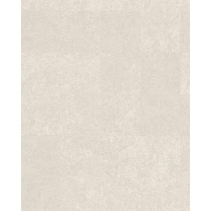 Metallic WeatheRed Grid Wallpaper Off White Paper Strippable Roll (Covers 57 sq. ft.)
