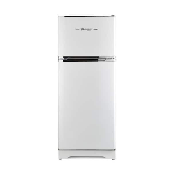 Indica Groenten laten we het doen Unique Appliances Off-Grid Classic Retro 27.2 in. 14 cu. ft. Retro Propane  Top Freezer Refrigerator in Marshmallow White UGP-14C CR SM W - The Home  Depot