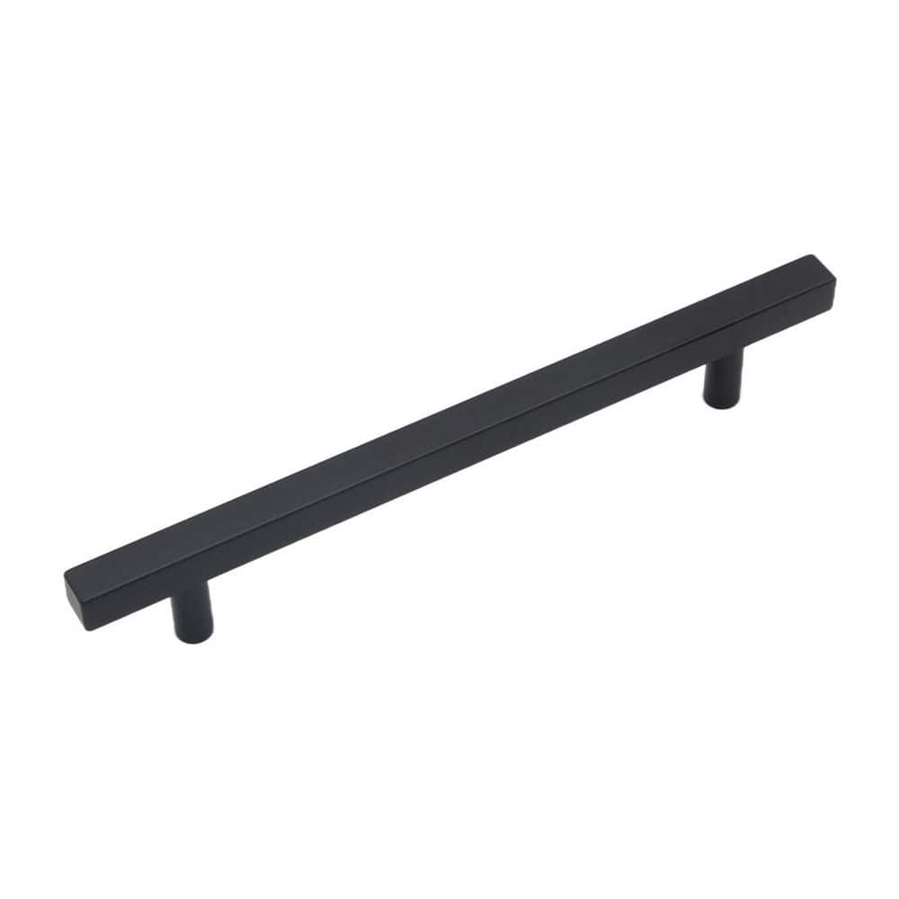 Quad Collection Pull - 6-5/16 in. Center to Center Matte Black Bar Cabinet Pull (10-Pack) price history on PriceWatchPro