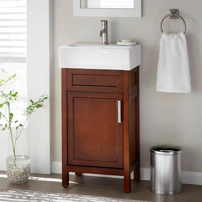 18 Inch Vanities - Bathroom Vanities With Tops - Bathroom Vanities - The Home Depot