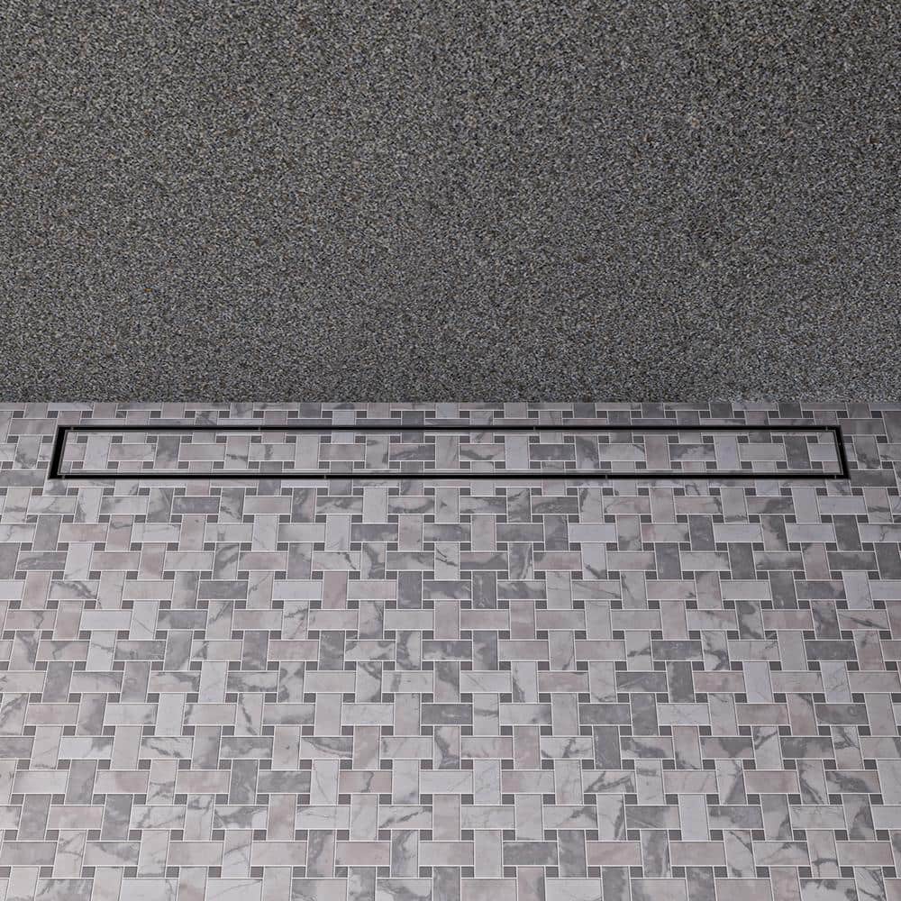 32 in. Linear Shower Drain in Brushed Stainless Steel price history on PriceWatchPro