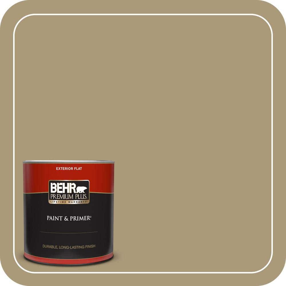 1 qt. #PPU8-06 Exploring Khaki Flat Exterior Paint & Primer price history on PriceWatchPro