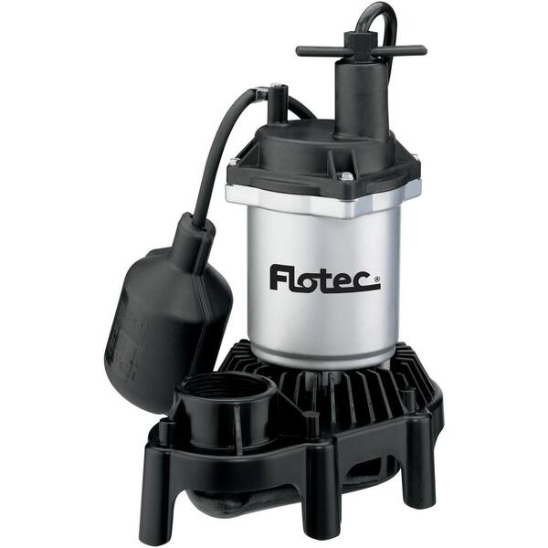 Tethered Switch Pentair Water-Flotec-Simer E50TLT 1/2HP Submersible Cast Iron Sump Pump 
