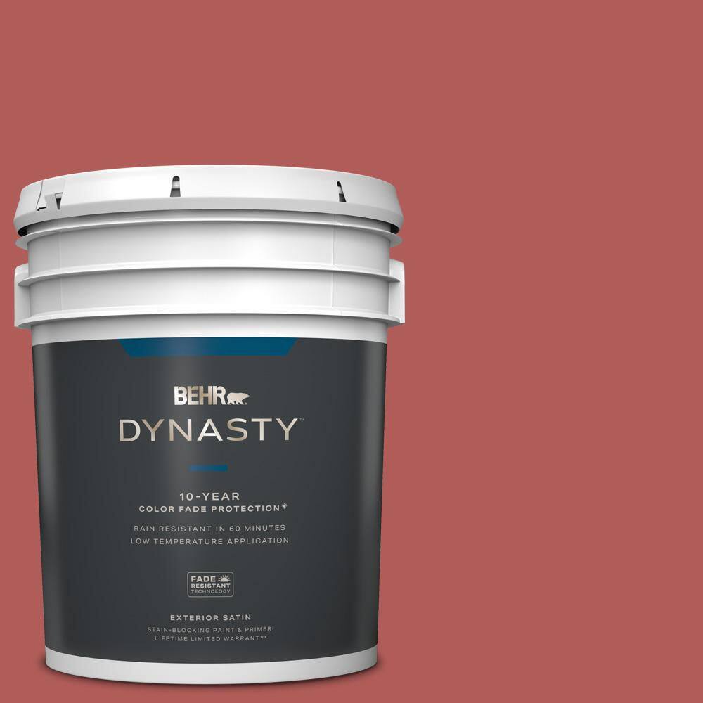 Reviews for BEHR DYNASTY 5 gal. 160D6 Pottery Red Satin Enamel