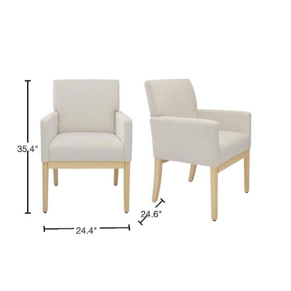 Home Decorators Collection Keswick Beige Upholstered Solid Wood