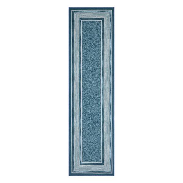 Home Decorators Collection Harmony Teal 2 ft. x 7 ft. Indoor