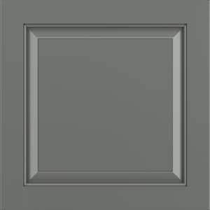Westerly 14 9/16-in. W x 14 1/2-in. D x 3/4-in. H Cabinet Door Sample in Painted Boulder