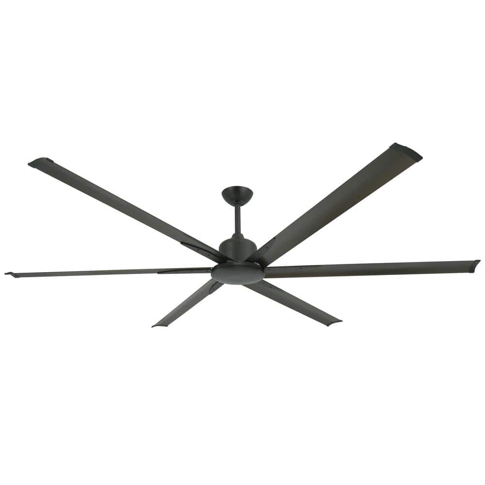 Titan II Wi-Fi 84 in. Indoor/Outdoor Oil Rubbed Bronze Smart Ceiling Fan with Remote Control -  TroposAir, 88256+88279