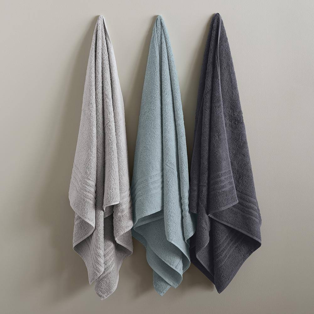 Charcoal Turkish Cotton 6-Piece Towel Set