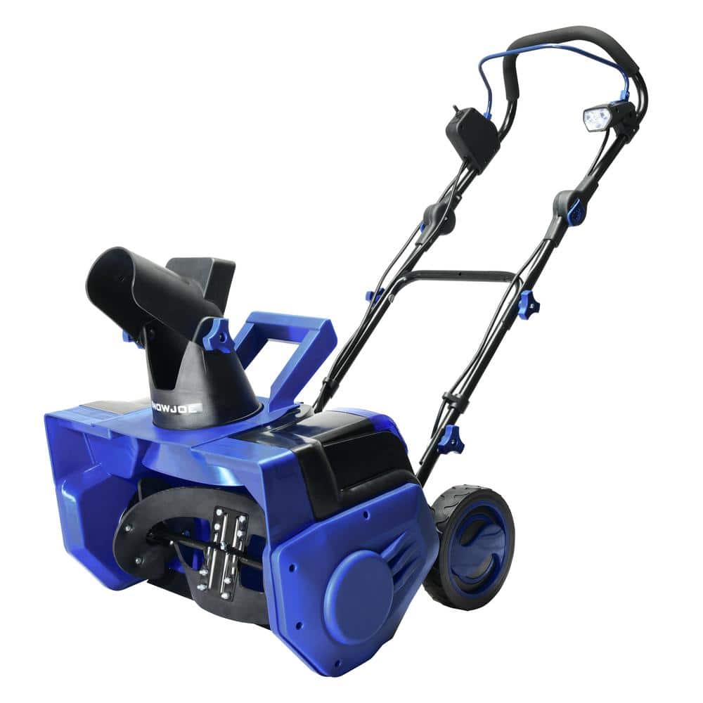 Snow Joe 21 in. 48Volt SingleStage Cordless Electric Snow Blower Kit with 2 x 4.0 Ah Batteries