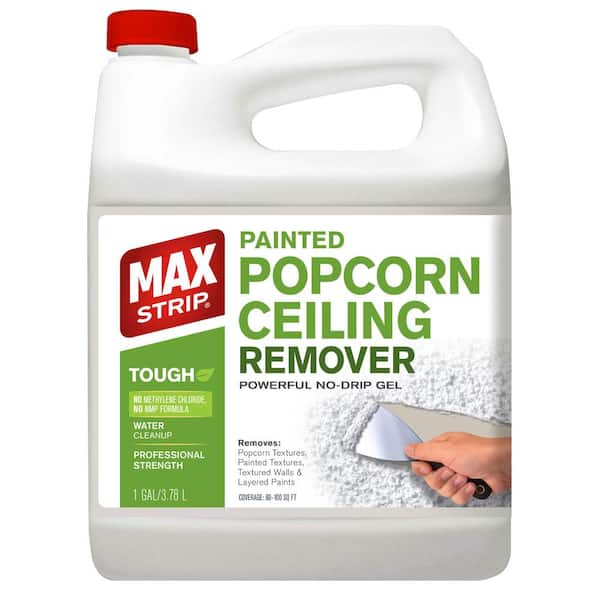 Max Strip 1 Gal Popcorn Ceiling Remover Esa 550 - Wall And Ceiling Texture Home Depot