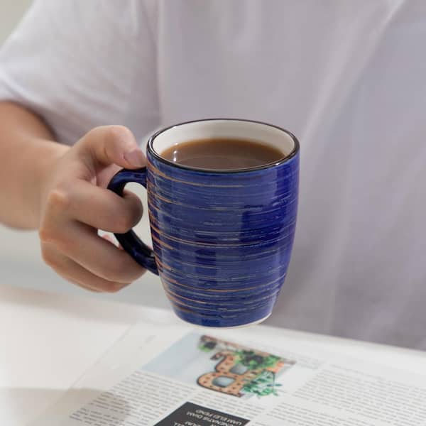 vancasso Albero 12 oz. Assorted Colors Stoneware Coffee Mug (Set of 6)  VC-ALBERO-MK - The Home Depot