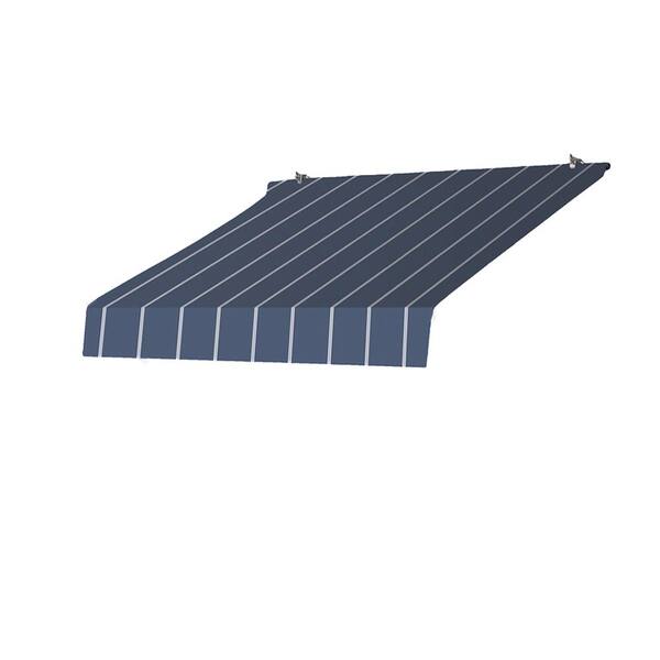 Awnings in a Box 4 ft Designer Fixed Awning Replacement Cover in Tuxedo